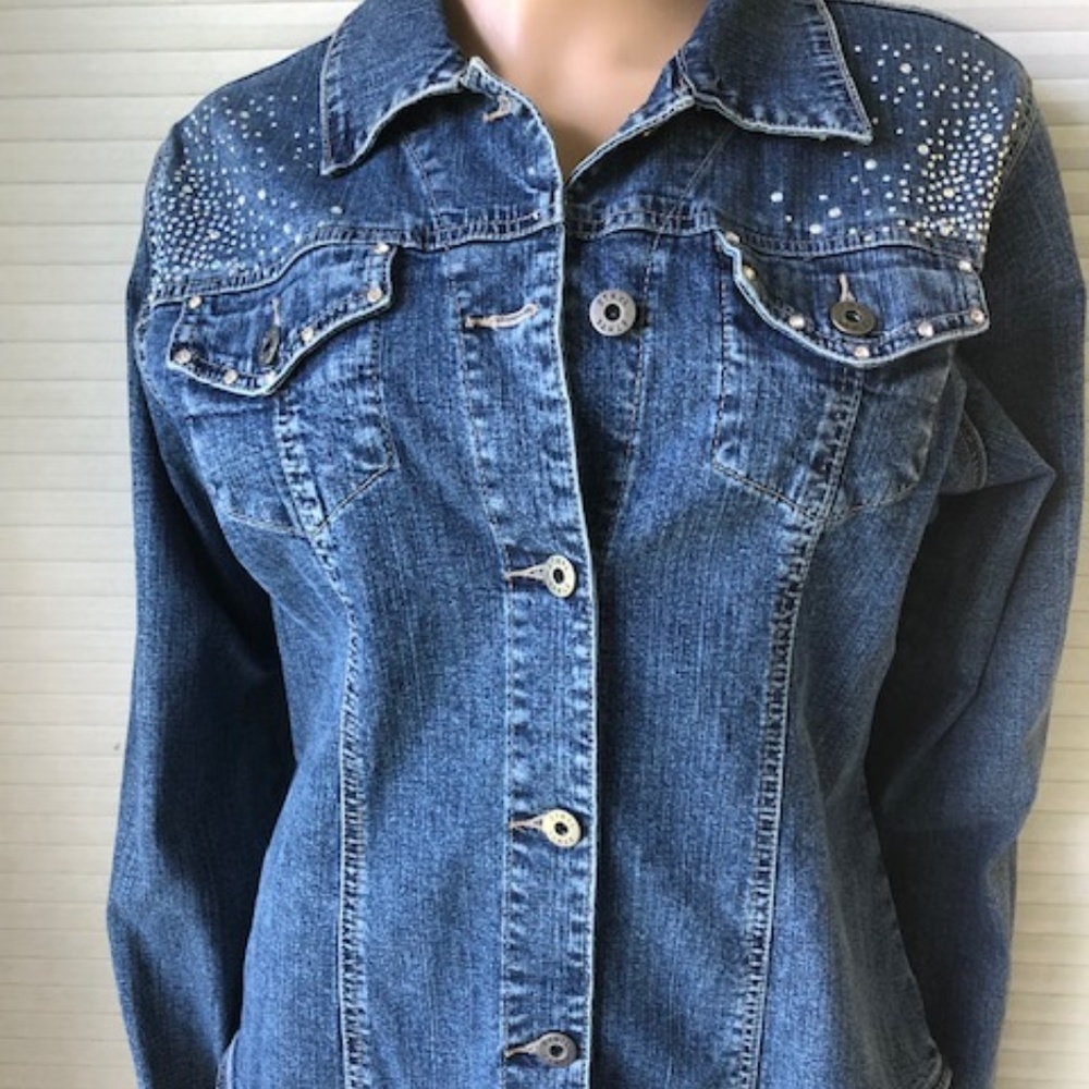Ethyl Vintage Denim Shirt/Light Jacket Size M